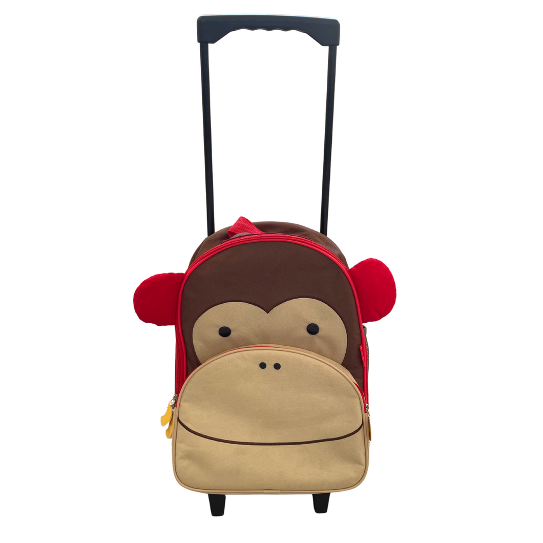 Skip Hop Rolling Luggage (Monkey)