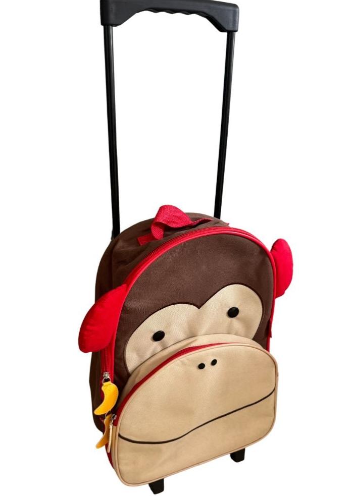 Skip Hop Rolling Luggage (Monkey)